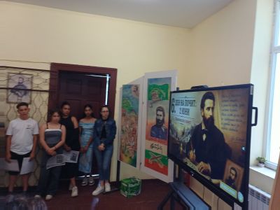 В памет на Христо Ботев - ОУ Христо Ботев - Юнаците